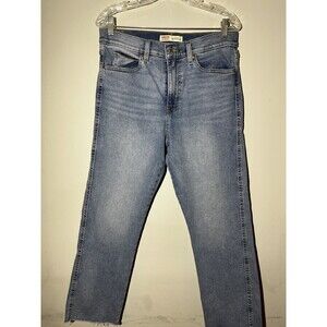 SIZE 10 W30 LEVI'S SIGNATURE High-Rise Straight Heritage Jeans